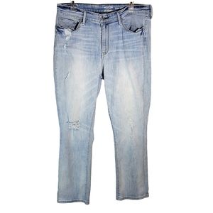 Levi's Signature High Rise Slim distressed jeans Size 18